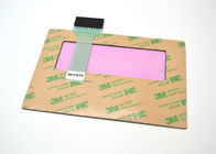 Commutatore di membrana tattile impresso ANIMALE DOMESTICO con esposizione trasparente colorata rosa