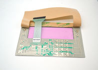 Commutatore di membrana tattile impresso ANIMALE DOMESTICO con esposizione trasparente colorata rosa