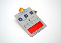 Tastiera tattile impressa LED 0.3mm a prova d'umidità del commutatore di membrana di FPC spessi