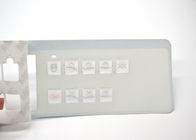 Pannello resistente del commutatore di membrana del graffio per il logo del cliente del microchip