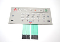 Tastiera tattile impressa a prova d'umidità del commutatore di membrana del LED per gli strumenti medici