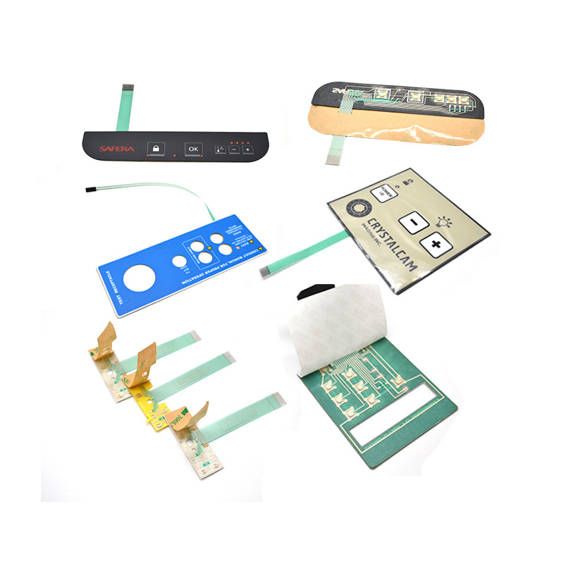 Plastica bianca di Oven Membrane Switch Panel Customized di microonda