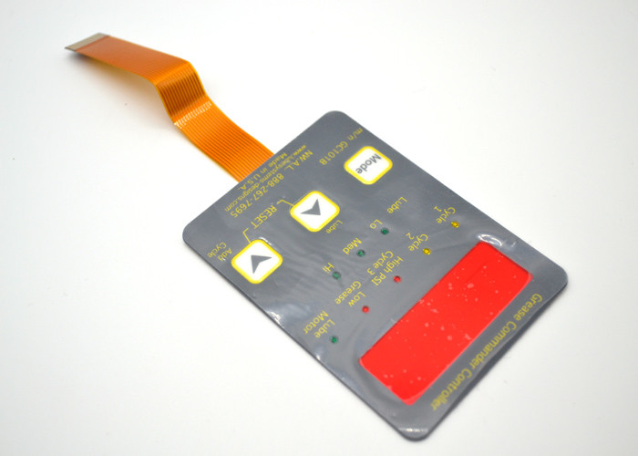 Commutatore professionale della tastiera a membrana di FPC con l'esposizione di LED su superficie