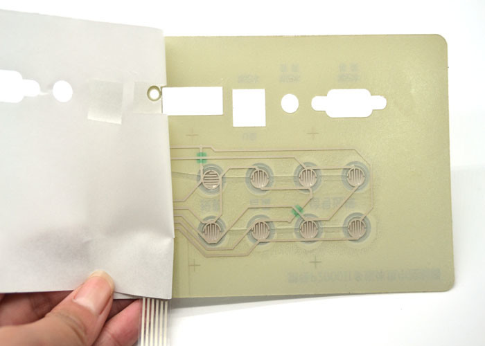 Tastiera del commutatore di membrana della prova della polvere, commutatore tattile su ordinazione del bottone