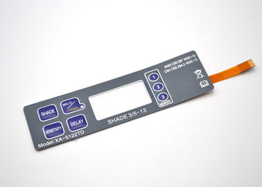 Tastiera tattile del commutatore di membrana di FPC con il chiaro adesivo reale della finestra 3M467